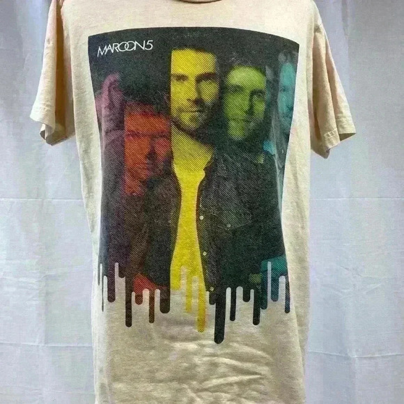 Maroon 5 Concert T Shirt M 2010 Tour Shirt Medium - Picture 2 of 3